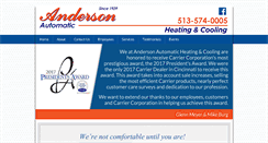 Desktop Screenshot of andersonautomatic.com